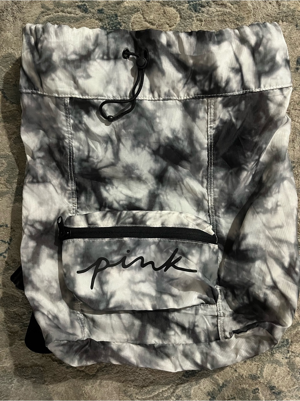 VS PINK Drawstring Backpack - Picture 2 of 9